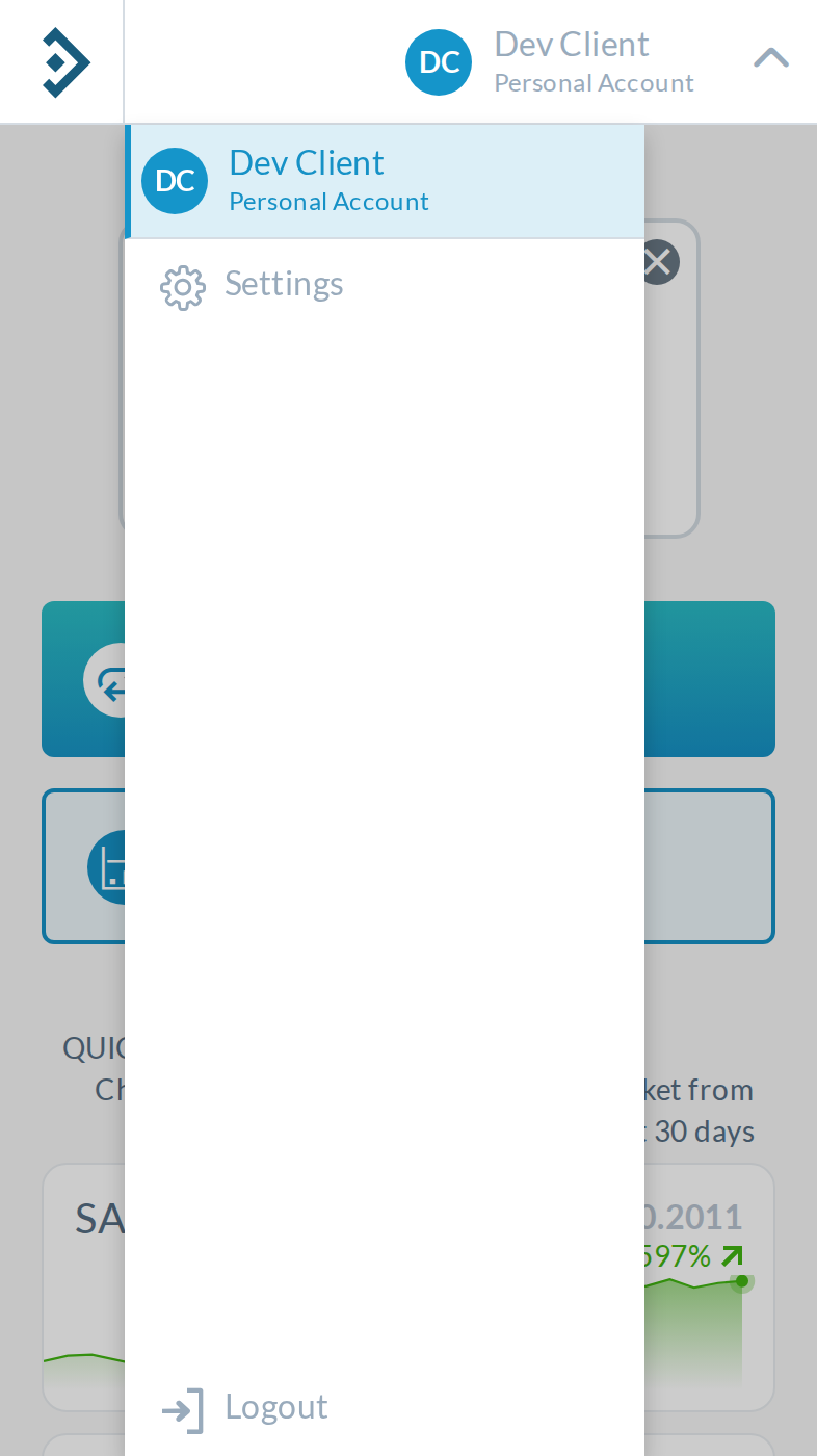 Production today: a full-height panel starting 60px from the left.